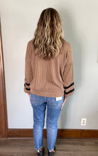 Load image into Gallery viewer, Mocha Ribbed Colorblock Top