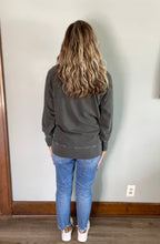 Load image into Gallery viewer, Black French Terry Pullover