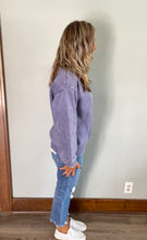 Load image into Gallery viewer, Marlin Acid Wash Half Zip Pullover