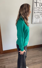 Load image into Gallery viewer, Forest Half Zip Pullover
