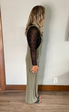 Load image into Gallery viewer, Olive Ribbed Overall Jumpsuit