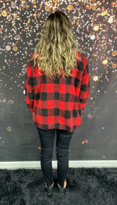 Buffalo plaid shacket