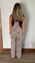 Load image into Gallery viewer, Animal Print Ribbed Jumpsuit