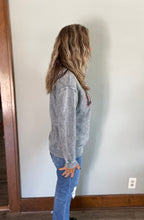 Load image into Gallery viewer, Ohio Football Gray Mineral Graphic Terry Sweatshirt