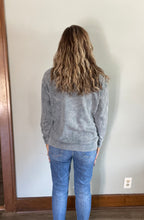 Load image into Gallery viewer, Ohio Football Gray Mineral Graphic Terry Sweatshirt