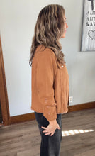 Load image into Gallery viewer, Camel Denim Jacket