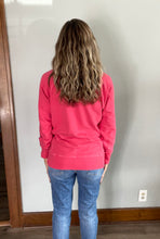 Load image into Gallery viewer, Red French Terry Pullover