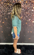 Load image into Gallery viewer, Everyday Dusty Jade Henley Top