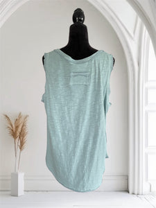Sky blue tank top