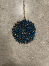 Load image into Gallery viewer, Dusty teal beaded necklace